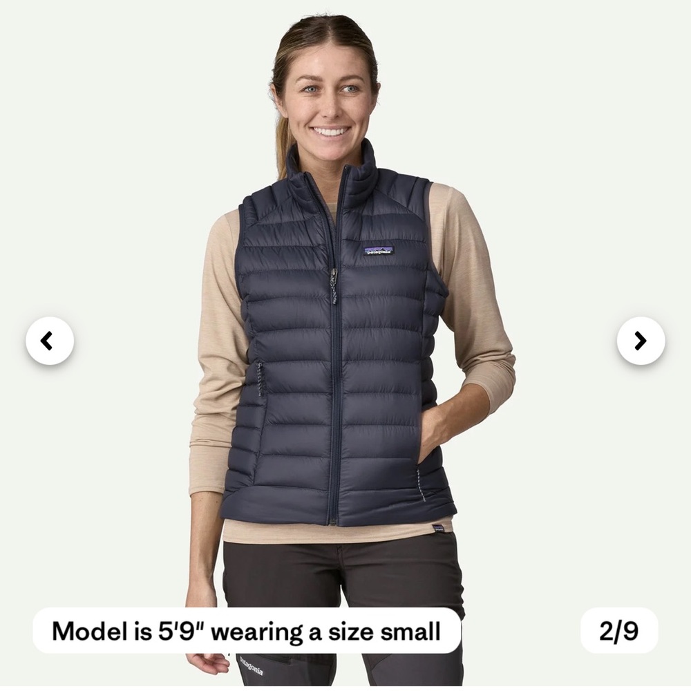 Patagonia Women’s Down Sweater Vest BLUE